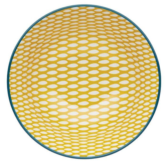 Миска Kitchen Craft LEAFY GREEN, керамика, диам. 16 см, 500 мл