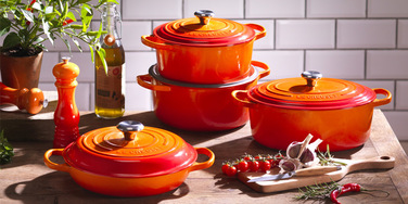 Гусятница / жаровня 27 см, помаранчевий Le Creuset