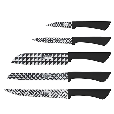 Набір ножів Richardson Sheffield Love Colour Mono Geo, пр. 5