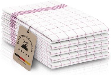 Набор полотенец из 5 предметов 50 x 70 см, красный ZOLLNER