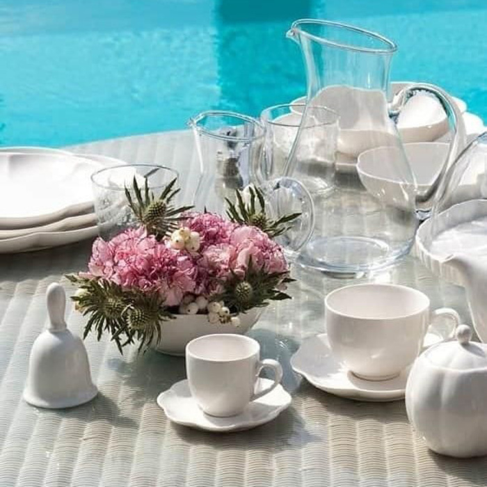 Блюдо сервировочное овальное La Porcellana Bianca VILLADEIFIORI, фарфор, 36 см