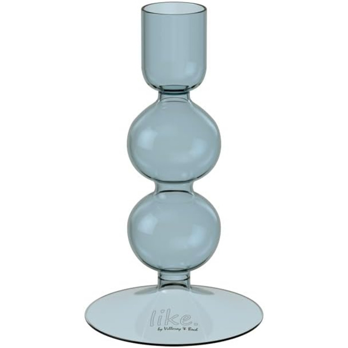 Свічник 7,5x7,5x13,5 см, синій Like Home Villeroy & Boch