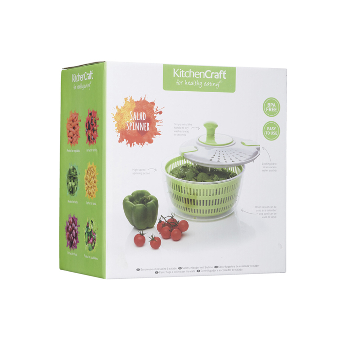 Сушарка для зелені та овочів Kitchen Craft, діам. 25 см