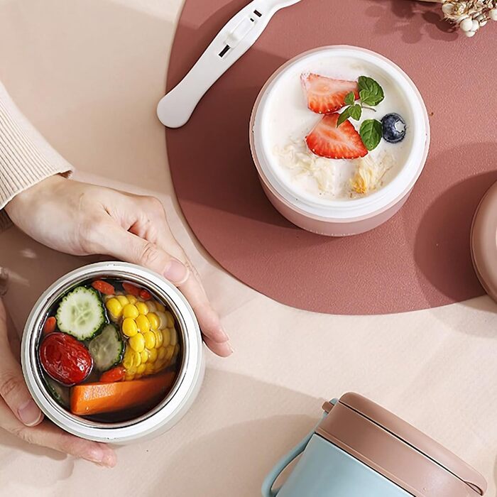 Термоконтейнер 425 мл одношаровий зелений Generic