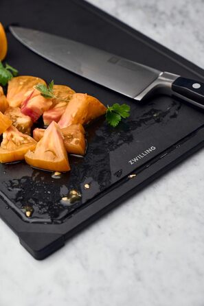 Обробна дошка 42 x 30 см, деревоволокно, чорний Zwilling