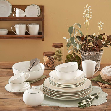 Плейсмат La Porcellana Bianca AMMANTO, текстиль, 48 х 33 см