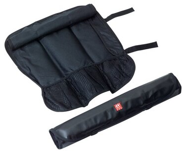 Сумка для ножів 7 відсіків 50 x 15 см чорна Zwilling