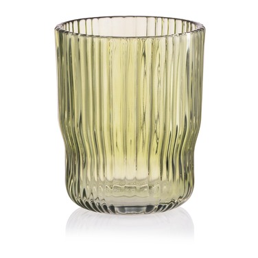 ARDESTO Набір склянок низьких 300мл, 2шт, скло, зелений