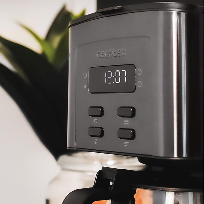 Кавоварка крапельна 800 Вт, 1,3 л чорна Coffee 56 Time Cecotec