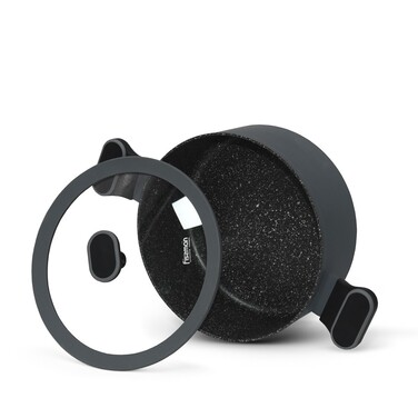 Каструля зі скляною кришкою 24 см 4,65 л LAURA Fissman