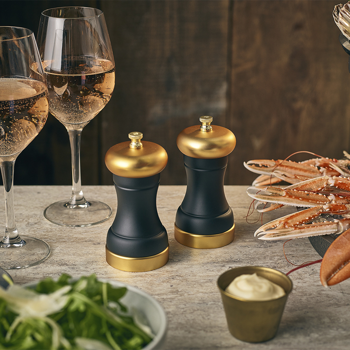 Млин для солі та перцю, 12 см, London Gold, GenWare