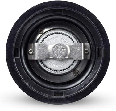 Ручная мельница для перца с кривошипом, классическая регулировка помола, Высота 18 см, дерево/нержавеющая сталь, черный, 37758 Pepper Black Matt