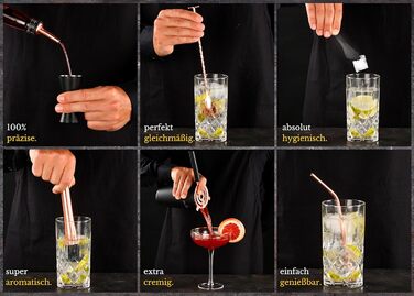 Коктейльний набір з нержавіючої сталі  700 мл з підставкою та барними аксесуарами BARMINGO