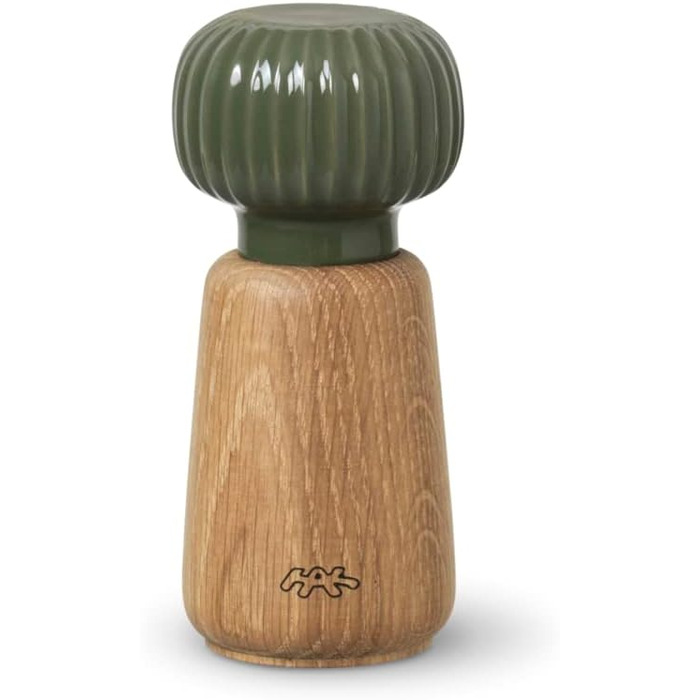 Млинок для спецій Khler Hammershøi - зручний данський млинок для спецій, (зелений, H14 см, одинарний)