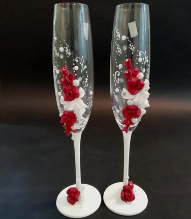 келихи Весільні 2 шт Sandy 190 мл 1629 BOHEMIA