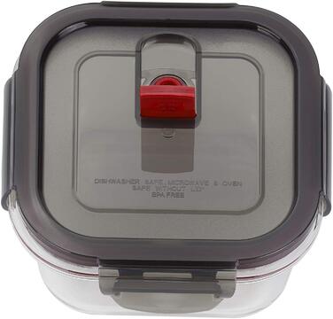 Стеклянный контейнер, квадратный, 500 мл Gusto Zwilling