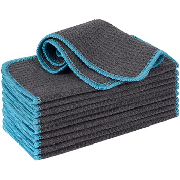 Кухонні рушники VIVOTE, рушники для гостей, подарункові, 40x60 см, 2 шт., м&39які кухонні рушники, абсорбуючі рушники (сірі 20x20)