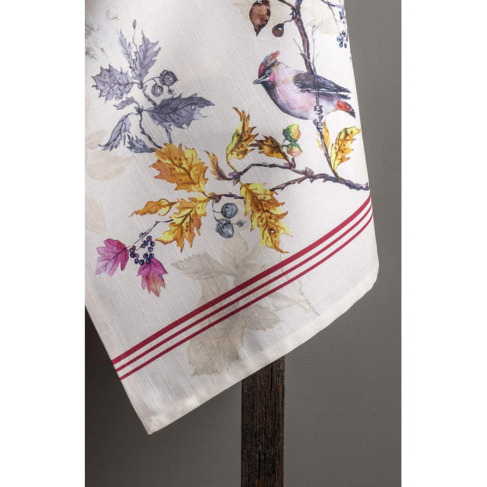 Набір із 3 багатоцільових кухонних рушників Барних рушників День подяки/Різдво (50 см x 70 см) (02 - Рівнодення - Бежевий, 50 x 70 см (Набір із 3 шт.)), 39 Hermine Noel