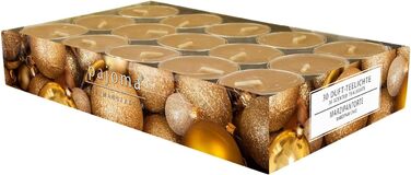 Ароматичні чайні свічки Pajoma 90, 3x30 шт. , ароматичні свічки, багато ароматів на вибір, висота 1,5 см, Ø 3,5 см (марципановий торт, 30 шт.)