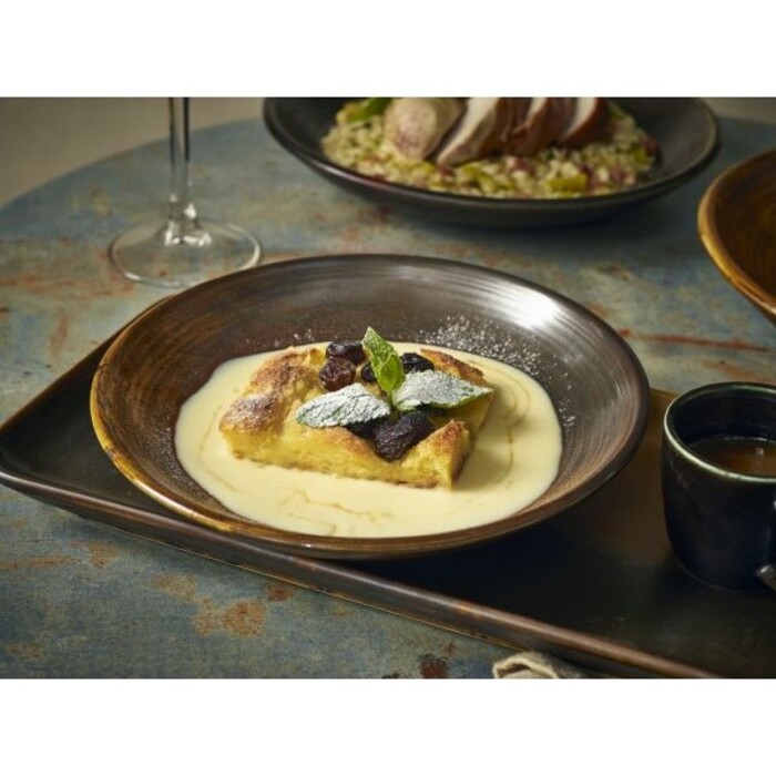 Тарелка глубокая 25 x h 4  см, Terra Porcelain Rustic Copper, GenWare