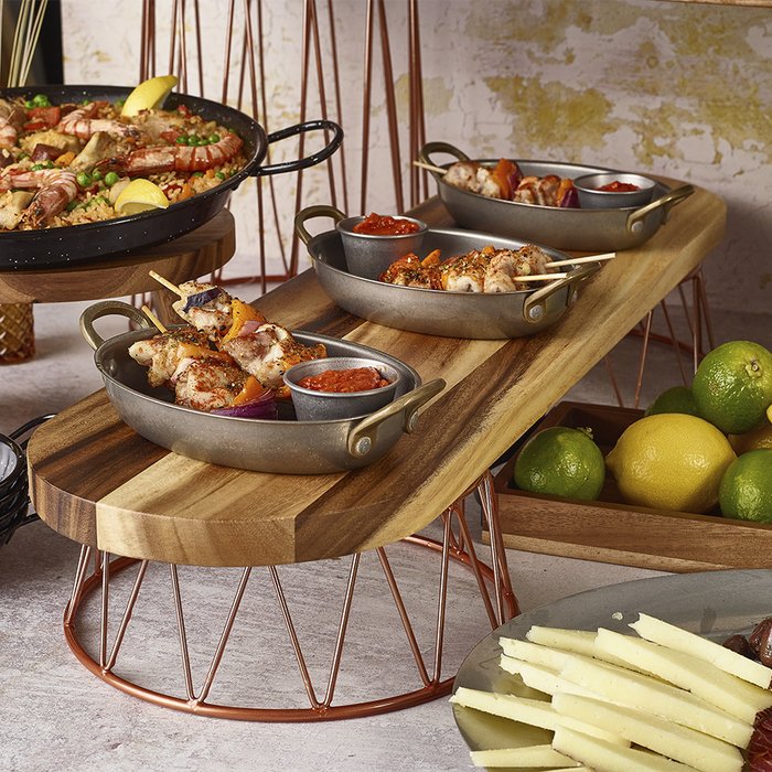 Доска для подачи 80*22 см, Acacia Wood, GenWare