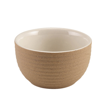 Соусник 7.8*h 4.4 см, 90 мл, Kava White Stoneware Ribbed, GenWare