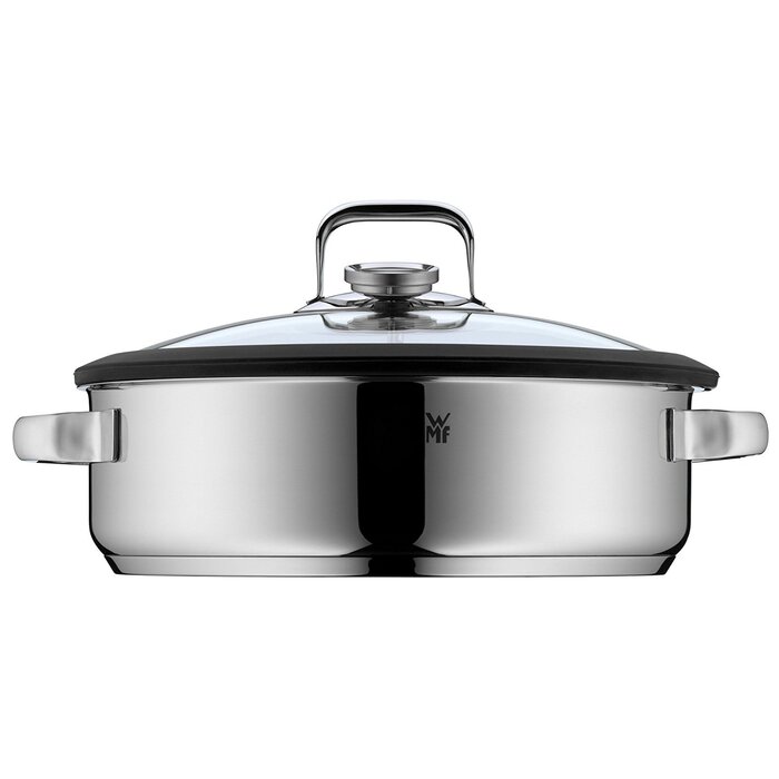 Жаровня кругла з кришкою і паровою корзиною 28 см Vitalis WMF