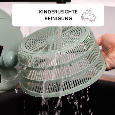 Спінер для салату 5 л, 26 см, м'ятно-зелений Westmark