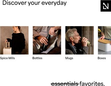 Хлібниця з бамбуковою  кришкою 35 x 19,5 x 13,5 см коричнево-сірий LARS NYSØM