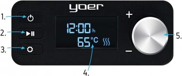 Дегидратор на 5 полок, 450 Вт Yoer