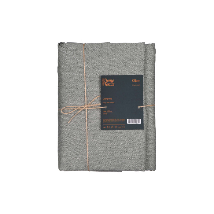 ARDESTO Скатертина Oliver, зелений, D-200 см, 100% бавовна