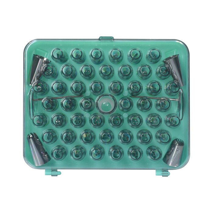 Набір насадок для випічки і прикраси торта, крему Fissman 52 насадки (8511)