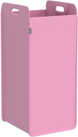 Кошики для зберігання, сумісні з IKEA KALLAX Shelf - Кошик для зберігання деревини Small Anthracite - Коробка для зберігання Полиця Кошик для зберігання - Паперовий ящик Кошик з фетру Складний кошик для білизни (75 л, рожевий)