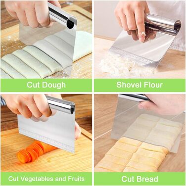 Набір скребків для тіста 3 шт Vicloon