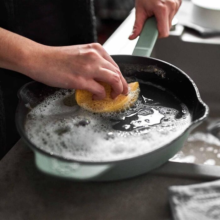 Сковорода чавунна 24 см м'ятний Springlane Kitchen