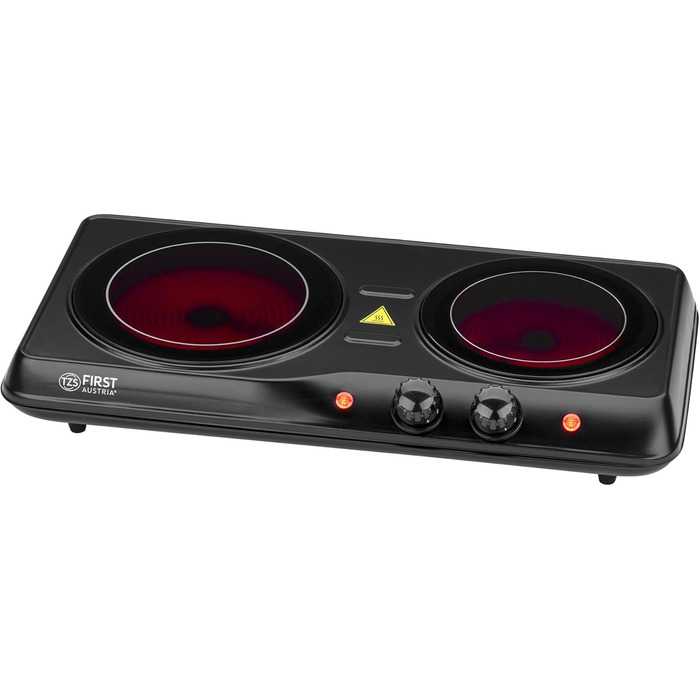 Інфрачервона варильна поверхня на 2 конфорки 2000 Вт TZS First Austria