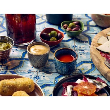 Соусник 4.8*h 6 см, 90 мл, серый, Terra Porcelain Grey, GenWare