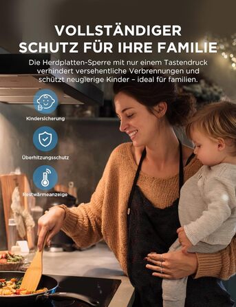 Індукційна варильна поверхня на 2 конфорки 3500 Вт Midea