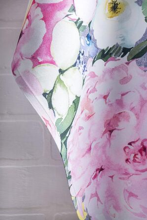 Набір з 3 багатоцільових кухонних рушників Maison d&39 Hermine Rural Christmas, 100 бавовна Барні рушники День подяки/Різдво (50 см x 70 см) (Солодка троянда-лаванда - Пишні лавандові троянди)