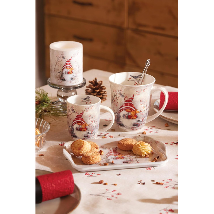 Чашка в зимнем пейзаже для горячих напитков 200 мл Ambiente