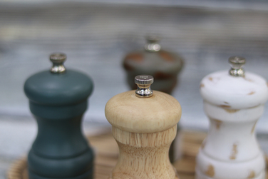 Млинок сіль-перець 10 см, світле дерево, GenWare