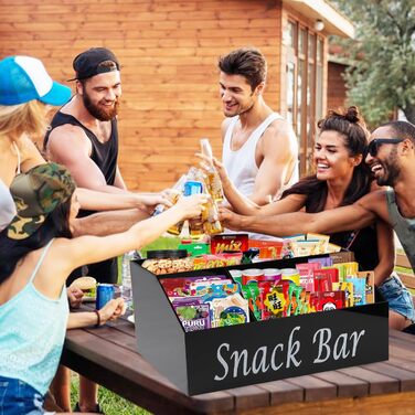 Органайзер для зберігання снеків 28 х 21 х 13 см ZoeQide