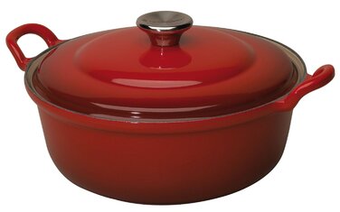 Каструля / жаровня 20 см, вишневий Le Creuset