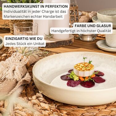 Набір з 6 тарілками для пасти 22 см Sänger