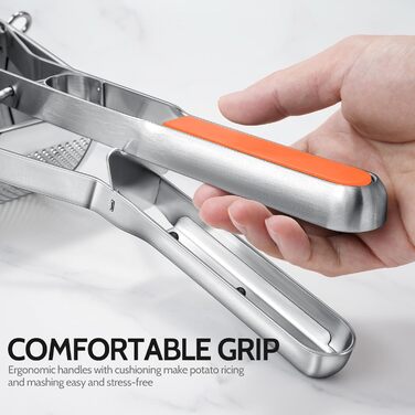 Прес для картоплі 30 см, помаранчевий Sopito
