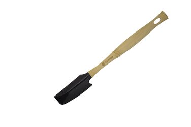 Лопатка-скребок силіконова, чорний Le Creuset