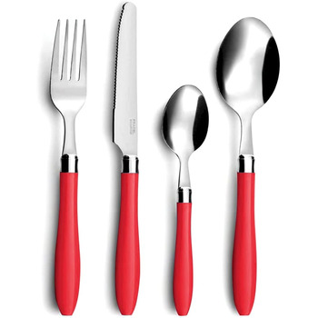 Столові прибори Amefa 8x6x27 см (червоні)