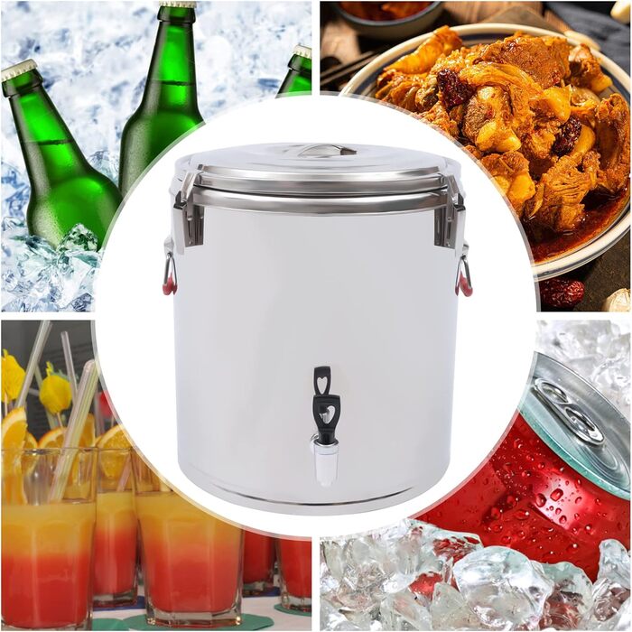 Транспортний термоконтейнер 40 л зі зливним краном LANNADD