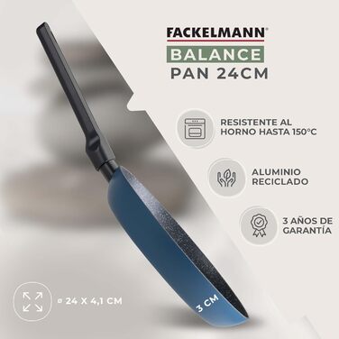 Сковорода 24 см, синя Balance Fackelmann