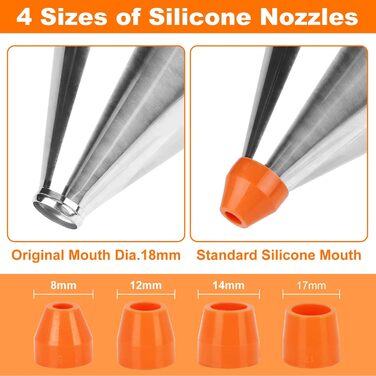 Диспенсер для тіста/млинців з кришкою 1,2 л POFIBO